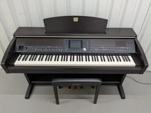Load image into Gallery viewer, YAMAHA CLAVINOVA CVP-503 DIGITAL PIANO IN DARK ROSEWOOD stock 25136
