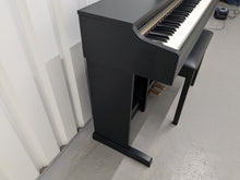 Load image into Gallery viewer, Yamaha Arius YDP-162 Digital Piano and stool in satin black, clavinova keyboard stock #25143
