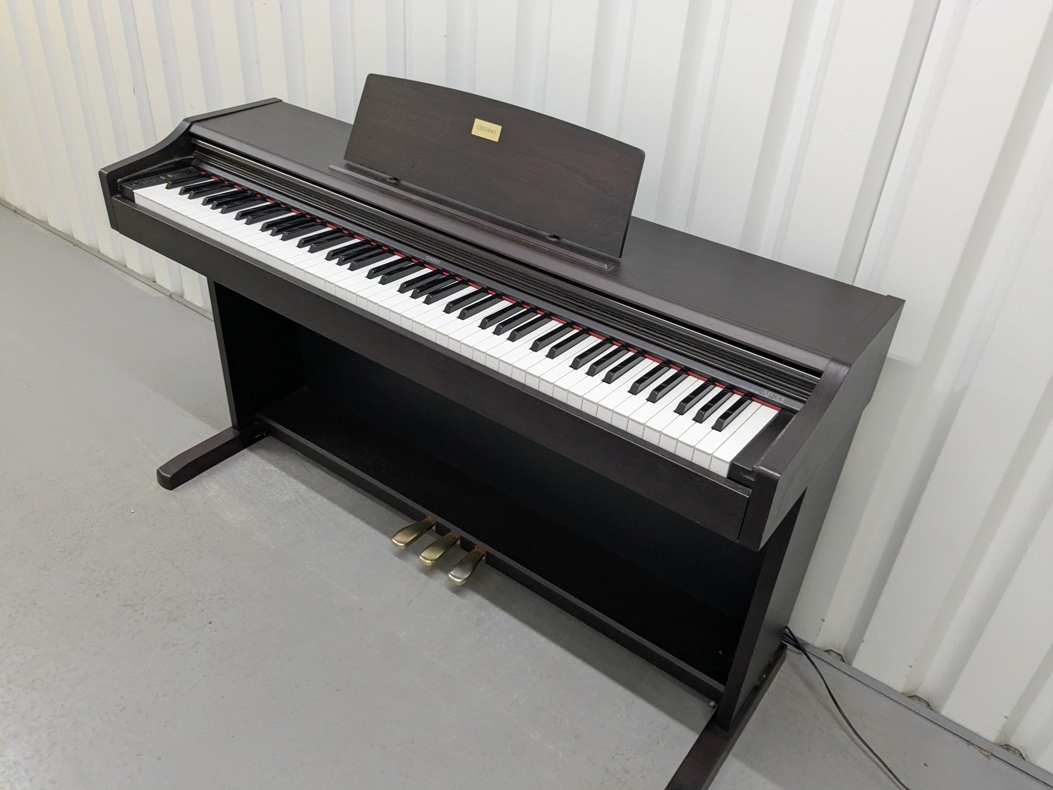 Casio Celviano AP-33 Digital Piano in rosewood, weighted keys