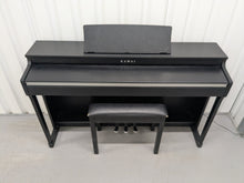 Load image into Gallery viewer, Kawai CN25 digital piano and stool In satin black stock #25159
