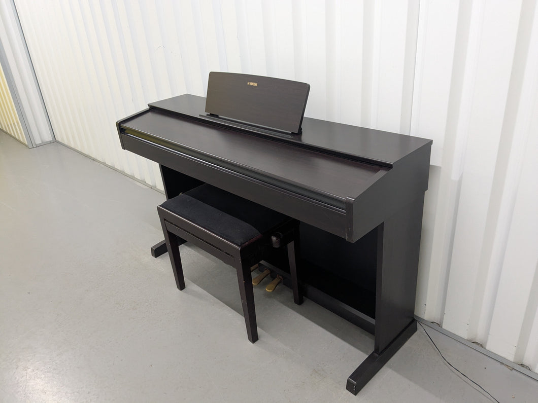 Yamaha Arius YDP-143 Digital Piano and stool in dark rosewood stock #25094