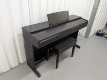 Load image into Gallery viewer, Yamaha Arius YDP-143 Digital Piano and stool in dark rosewood stock #25094

