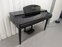 Load image into Gallery viewer, Yamaha Clavinova CVP-109PE Digital Piano in glossy polished black stock # 25174
