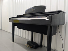 Load image into Gallery viewer, Yamaha Clavinova CVP-109PE Digital Piano in glossy polished black stock # 25174
