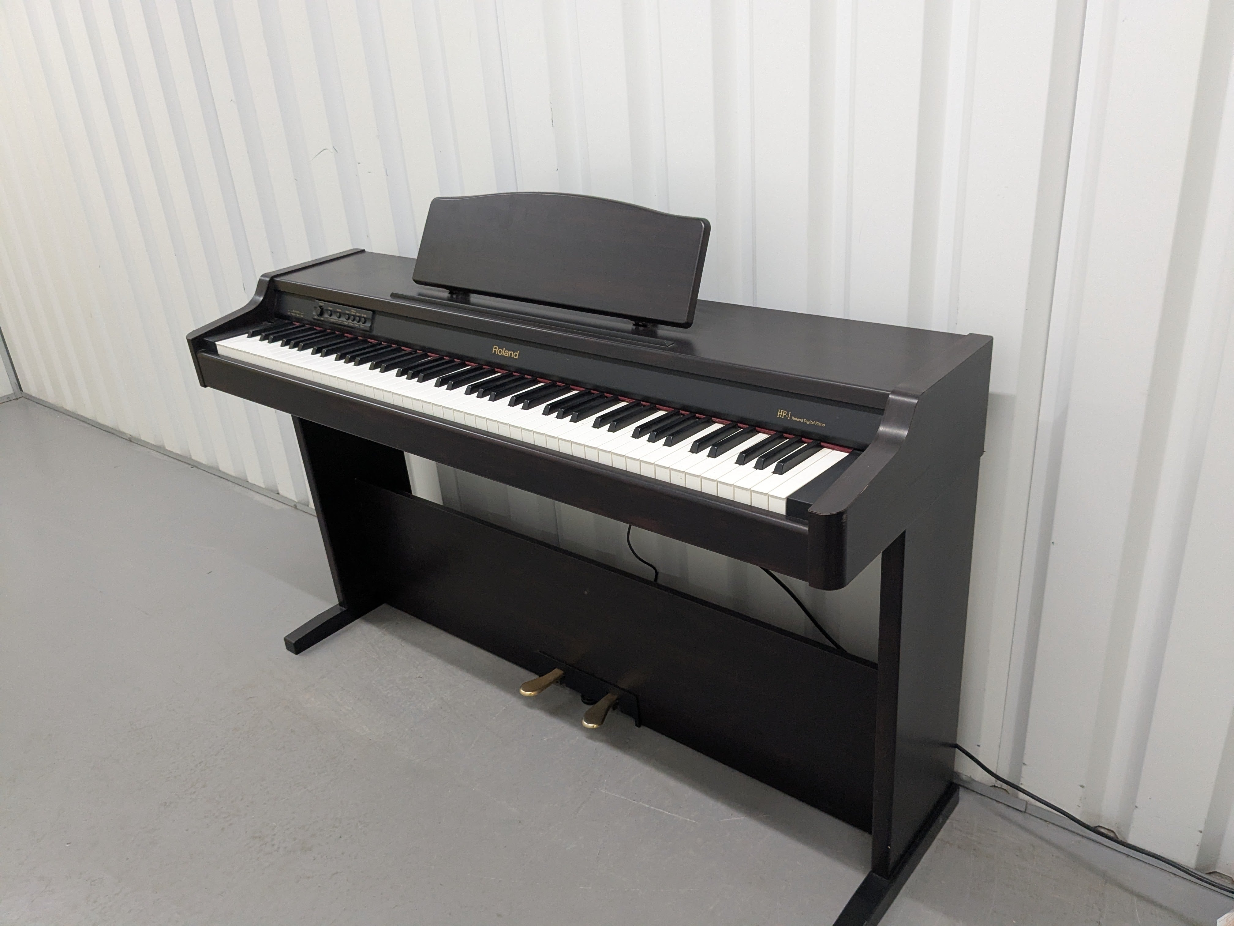 Roland HP-1 Digital Piano Full Size 88 weighted keys, 2 pedals, stock ...