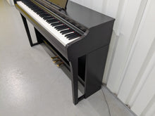 Load image into Gallery viewer, Yamaha clavinova CLP-825 digital piano and stool in dark rosewood stock #25198
