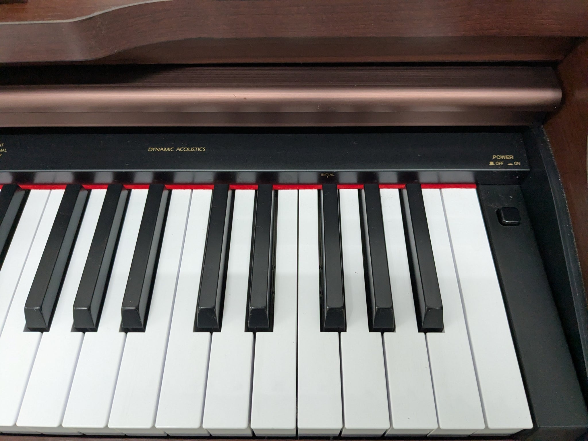 TECHNICS SX-PX552 DIGITAL PIANO IN MAHOGANY stock number 25200