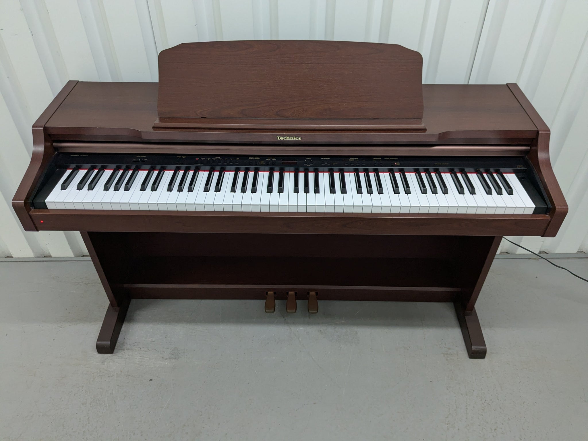 sx-px 552 テクニクス 電子ピアノ TECHNICS SX-PX552 DIGITAL PIANO IN MAHOGANY stock number 25200