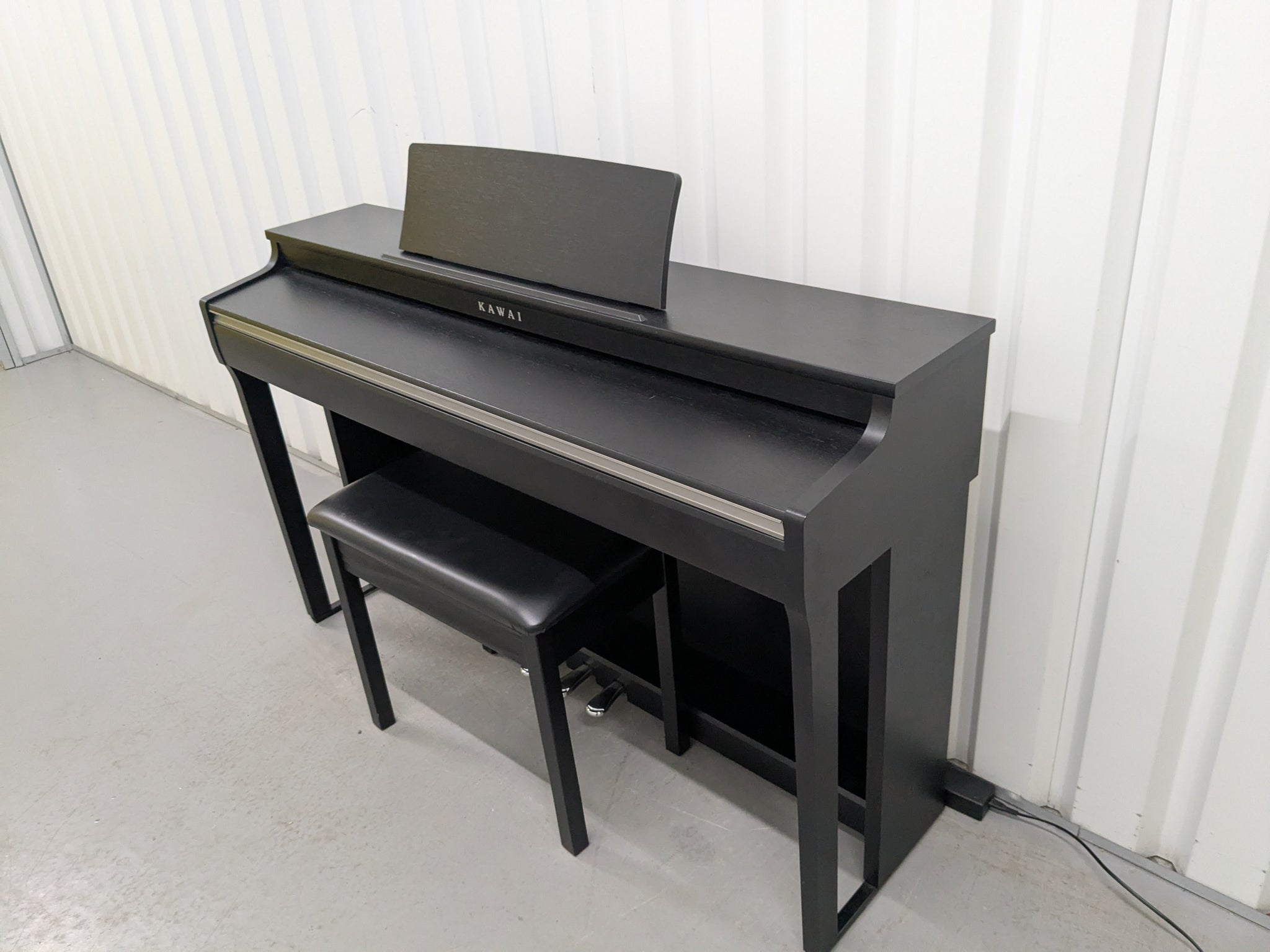 Kawai CN27 digital piano and stool in satin black finish stock
