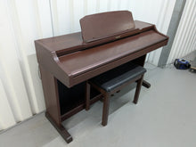 Load image into Gallery viewer, TECHNICS SX-PX552 DIGITAL PIANO AND STOOL IN MAHOGANY stock number 25212
