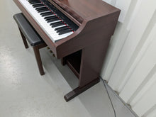 Load image into Gallery viewer, TECHNICS SX-PX552 DIGITAL PIANO AND STOOL IN MAHOGANY stock number 25212
