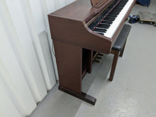 Load image into Gallery viewer, TECHNICS SX-PX552 DIGITAL PIANO AND STOOL IN MAHOGANY stock number 25212
