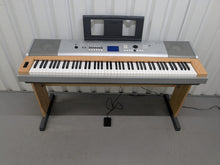 Load image into Gallery viewer, Yamaha DGX-630 88 Key Weighted Keys Portable Grand, stand, pedal stock # 25216
