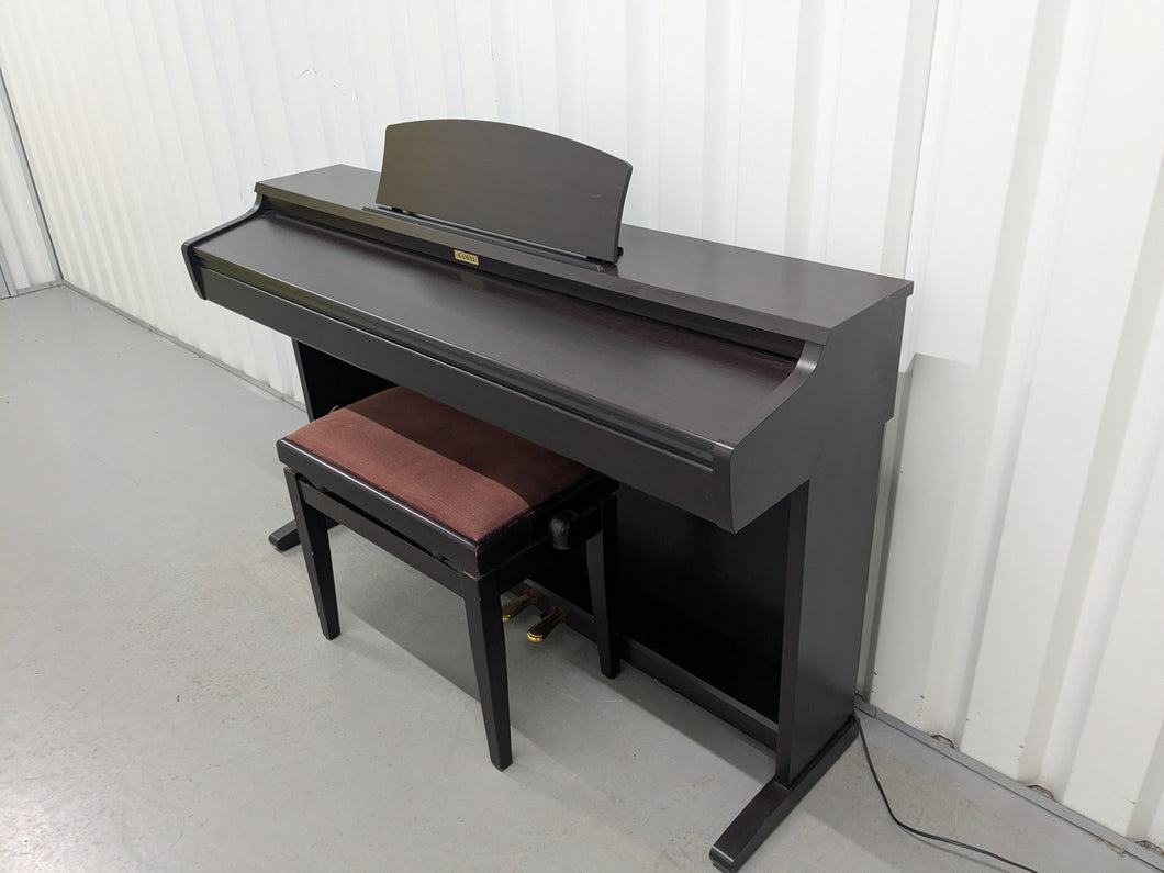 Kawai KDP80 digital piano in dark rosewood finish stock number 25217