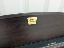 Load image into Gallery viewer, Yamaha Clavinova CVP-305 Digital Piano arranger + stool in dark rosewood stock #25203
