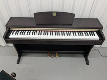Load image into Gallery viewer, Yamaha Clavinova CLP-220 digital piano and stool in rosewood stock #25224
