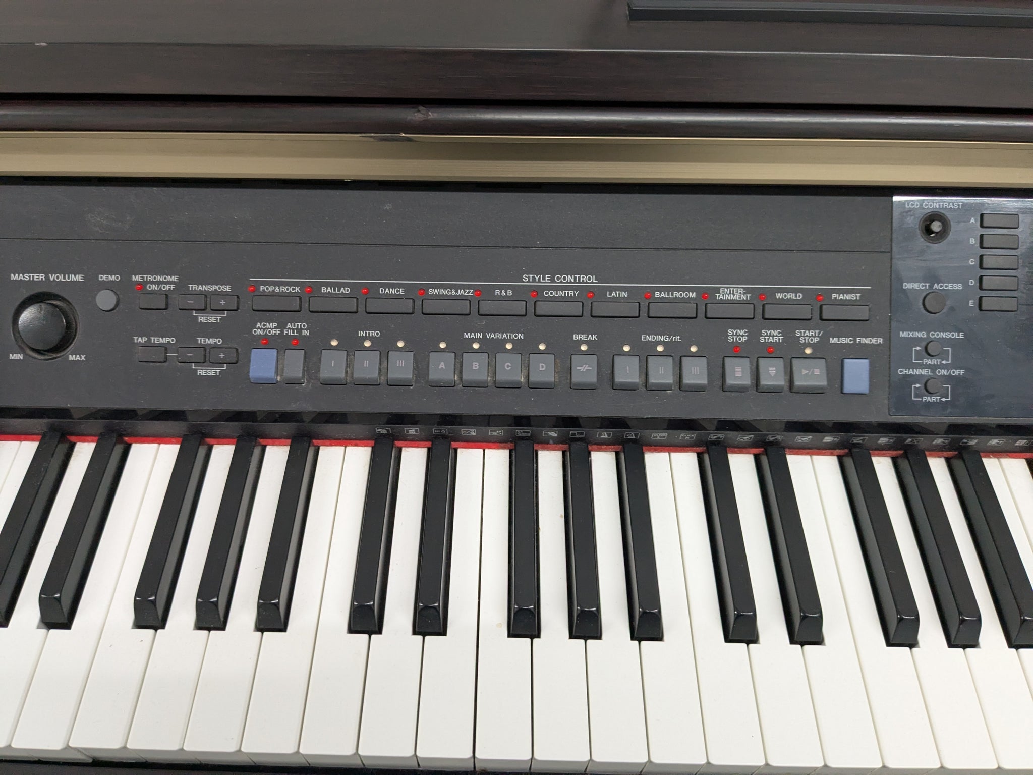 Yamaha Clavinova CVP-501 Digital Piano / arranger in rosewood