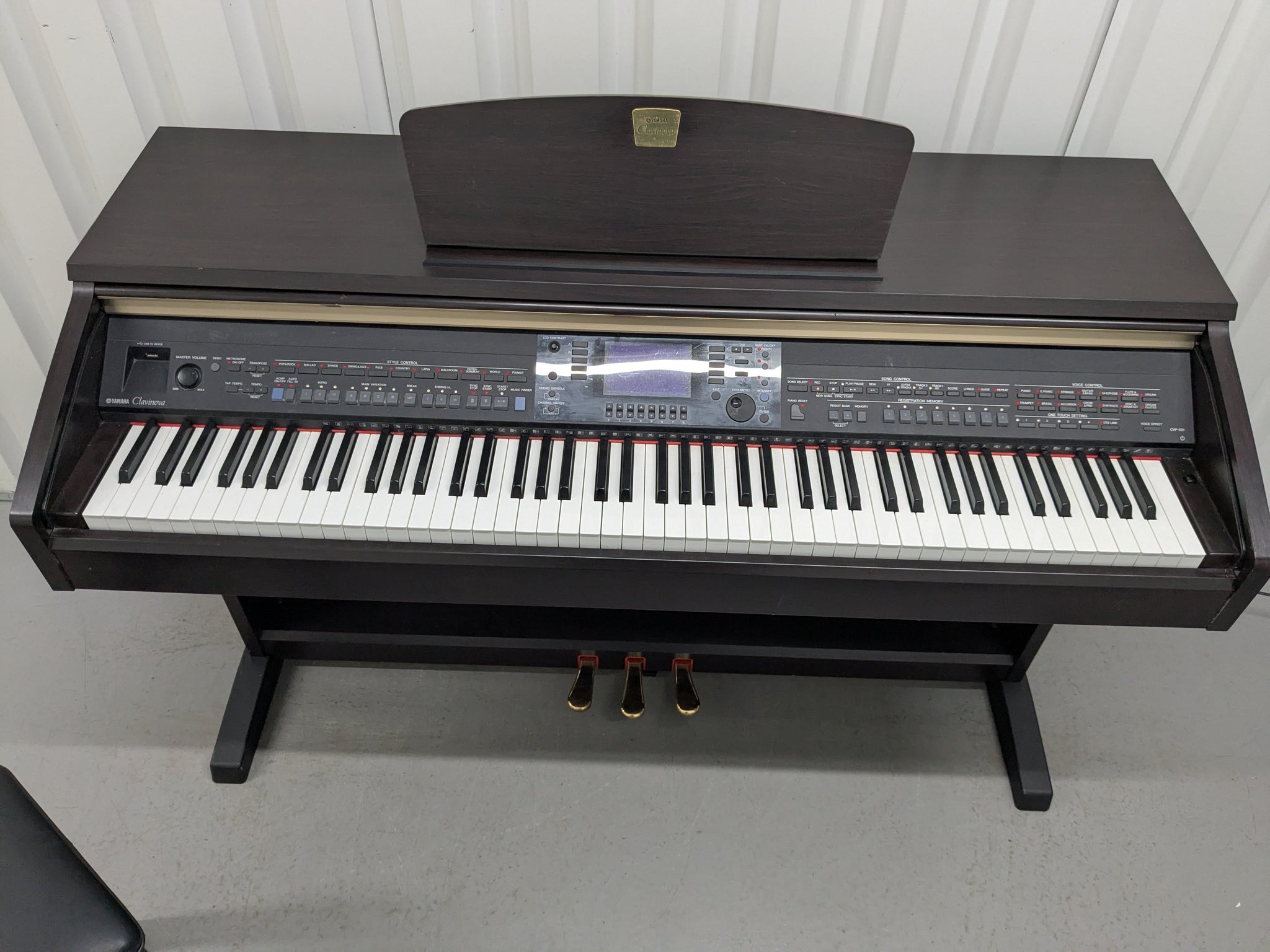 Yamaha Clavinova CVP-501 Digital Piano / arranger in rosewood