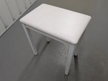 Load image into Gallery viewer, Roland F140R Digital Piano in satin white slim line space saver stock # 25230
