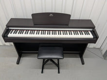 Load image into Gallery viewer, Yamaha Arius YDP-135 digital piano and stool in rosewood stock # 25246
