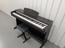 Load image into Gallery viewer, Yamaha Arius YDP-135 digital piano and stool in rosewood stock # 25246
