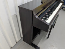 Load image into Gallery viewer, Yamaha Clavinova CLP-340 Digital Piano and stool in rosewood stock # 25245
