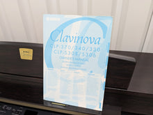 Load image into Gallery viewer, Yamaha Clavinova CLP-340 Digital Piano and stool in rosewood stock # 25245
