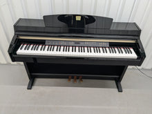 Load image into Gallery viewer, Yamaha Clavinova CLP-230PE piano +stool polished ebony glossy black stock # 25228
