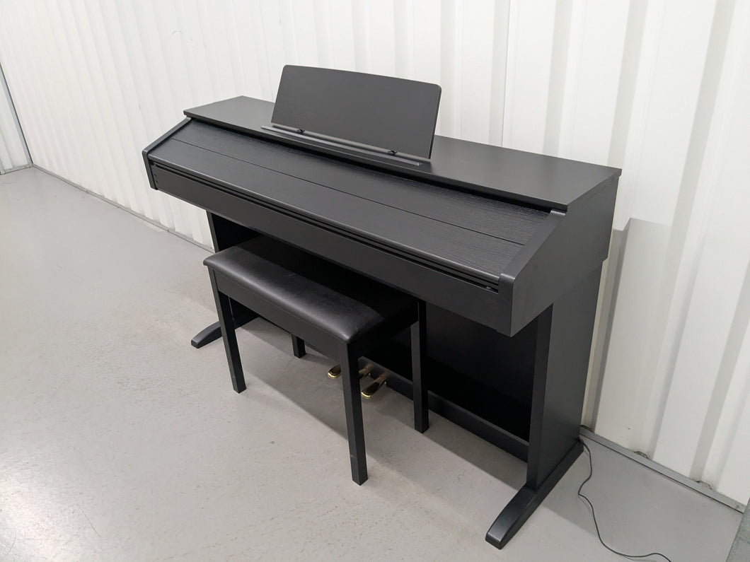 Casio Celviano AP-250 digital piano and stool in satin black finish stock number 25249