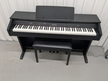Load image into Gallery viewer, Casio Celviano AP-250 digital piano and stool in satin black finish stock number 25249

