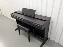 Load image into Gallery viewer, Yamaha Arius YDP-143 Digital Piano and stool in dark rosewood stock #25248

