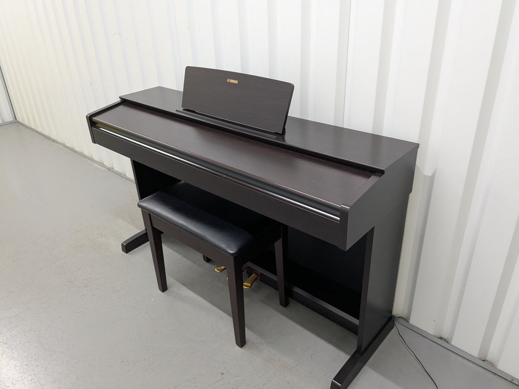 Yamaha Arius YDP-143 Digital Piano and stool in dark rosewood stock #25248
