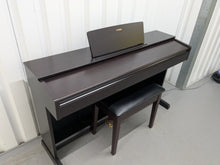 Load image into Gallery viewer, Yamaha Arius YDP-143 Digital Piano and stool in dark rosewood stock #25248
