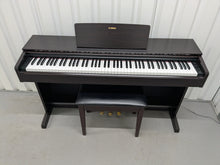 Load image into Gallery viewer, Yamaha Arius YDP-143 Digital Piano and stool in dark rosewood stock #25248
