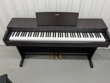 Load image into Gallery viewer, Yamaha Arius YDP-143 Digital Piano and stool in dark rosewood stock #25248
