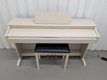 Load image into Gallery viewer, Yamaha Arius YDP-163 digital piano and stool in white ash finish stock #25255
