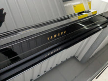 Load image into Gallery viewer, Yamaha Clavinova CLP-470 digital piano polished ebony glossy black stock #25259
