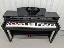 Load image into Gallery viewer, Yamaha Clavinova CLP-470 digital piano polished ebony glossy black stock #25259
