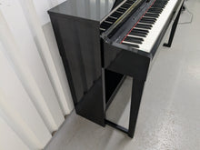 Load image into Gallery viewer, Yamaha Clavinova CLP-470 digital piano polished ebony glossy black stock #25259
