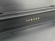 Load image into Gallery viewer, Yamaha Clavinova CLP-735 digital piano and stool in black finish stock nr 25267
