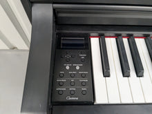 Load image into Gallery viewer, Yamaha Clavinova CLP-735 digital piano and stool in black finish stock nr 25267
