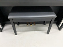 Load image into Gallery viewer, Yamaha Clavinova CLP-735 digital piano and stool in black finish stock nr 25267
