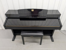 Load image into Gallery viewer, Yamaha Clavinova CLP-340PE glossy black polished ebony Piano stock #25264
