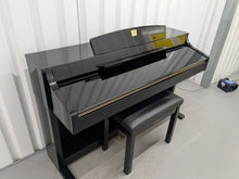 Load image into Gallery viewer, Yamaha Clavinova CLP-340PE glossy black polished ebony Piano stock #25264
