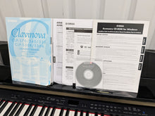 Load image into Gallery viewer, Yamaha Clavinova CLP-340PE glossy black polished ebony Piano stock #25264
