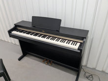 Load image into Gallery viewer, Yamaha Arius YDP-162 Digital Piano and stool in satin black, clavinova keyboard stock #25268

