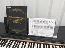 Load image into Gallery viewer, Yamaha Arius YDP-162 Digital Piano and stool in satin black, clavinova keyboard stock #25268
