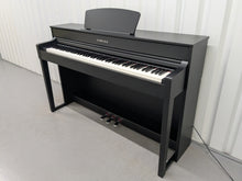 Load image into Gallery viewer, Yamaha Clavinova CLP-535 digital piano in satin black finish stock # 25276

