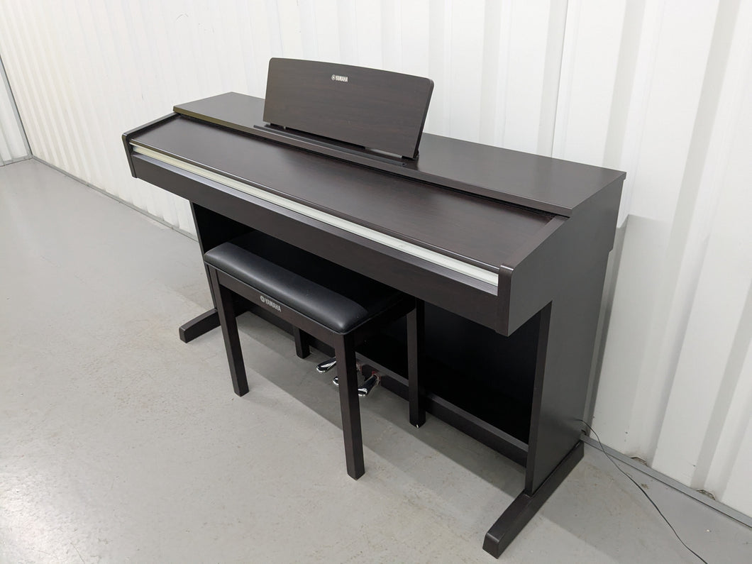 Yamaha Arius YDP-142 Digital Piano and stool in dark rosewood stock #25277