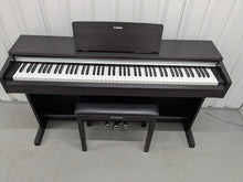 Load image into Gallery viewer, Yamaha Arius YDP-142 Digital Piano and stool in dark rosewood stock #25277

